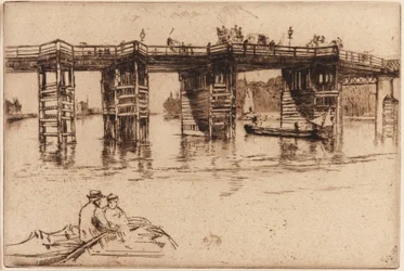 Vieux pont de Putney, 1879